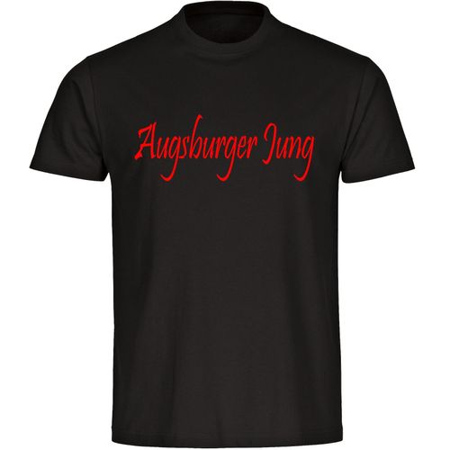 4068859149857 - multifanshop Kinder T-Shirt - Augsburg - Augsburger Jung - Druck rot - Kind 4068859149857 - multifanshop Kinder T-Shirt - Augsburg - Augsburger Jung - Druck rot - Kind