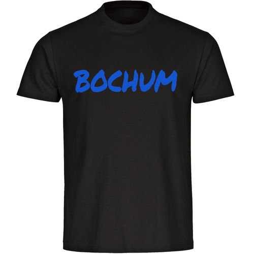 4068859500313 - multifanshop Herren T-Shirt - Bochum - Textmarker - Druck blau - Männer 4068859500313 - multifanshop Herren T-Shirt - Bochum - Textmarker - Druck blau - Männer