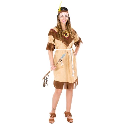 4260505444785 - tectake® Frauenkostüm Indianerin sexy Trinity