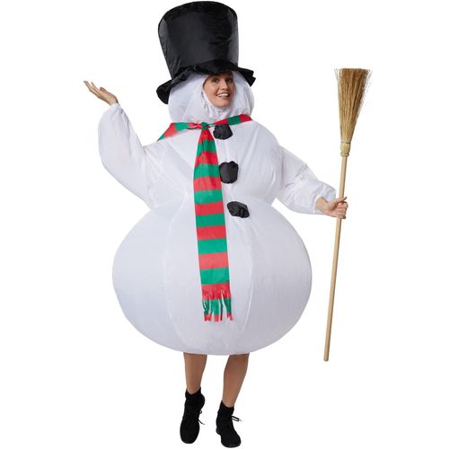 4061173017529 - tectake® Aufblasbares Kostüm Schneemann