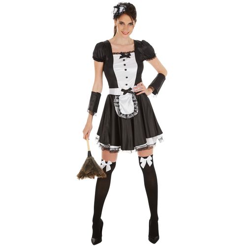 4260517463040 - tectake® Frauenkostüm sexy Dienstmädchen