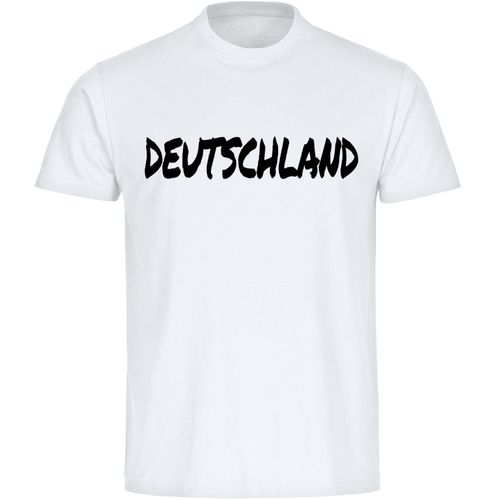 4068859405779 - multifanshop Herren T-Shirt - Deutschland - Textmarker - Druck schwarz - Männer