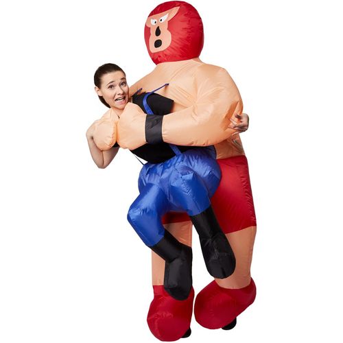 4260541026617 - tectake® Selbstaufblasbares Aufsitzkostüm Wrestler 4260541026617 - tectake® Selbstaufblasbares Aufsitzkostüm Wrestler