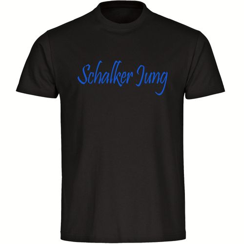 4068859001339 - multifanshop Herren T-Shirt - Schalke - Schalker Jung - Druck blau - Männer 4068859001339 - multifanshop Herren T-Shirt - Schalke - Schalker Jung - Druck blau - Männer
