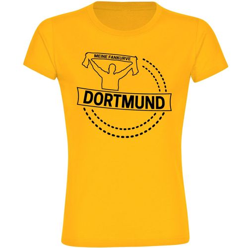 4068859189013 - multifanshop® Damen T-Shirt - Dortmund - Meine Fankurve - Druck schwarz - Frauen 4068859189013 - multifanshop® Damen T-Shirt - Dortmund - Meine Fankurve - Druck schwarz - Frauen