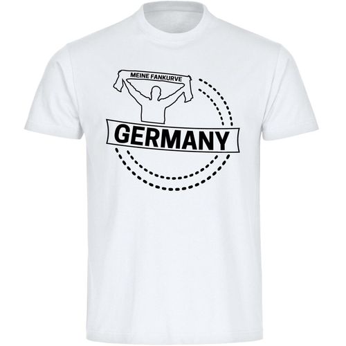 4068859358655 - multifanshop Kinder T-Shirt - Germany - Meine Fankurve - Druck schwarz - Kind 4068859358655 - multifanshop Kinder T-Shirt - Germany - Meine Fankurve - Druck schwarz - Kind
