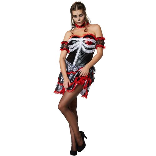 4061173011442 - tectake® Frauenkostüm Gruselige Geliebte