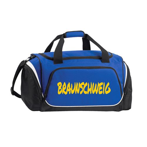 4068859206604 - multifanshop Sporttasche - Braunschweig - Textmarker - Druck gelb - Tasche 4068859206604 - multifanshop Sporttasche - Braunschweig - Textmarker - Druck gelb - Tasche