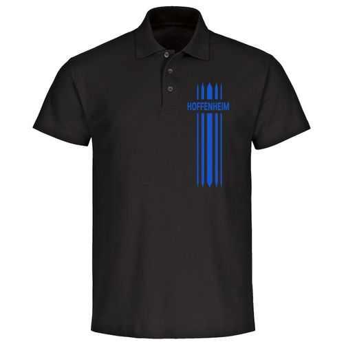4068859046903 - multifanshop Poloshirt - Hoffenheim - Streifen - Druck blau - Polo 4068859046903 - multifanshop Poloshirt - Hoffenheim - Streifen - Druck blau - Polo