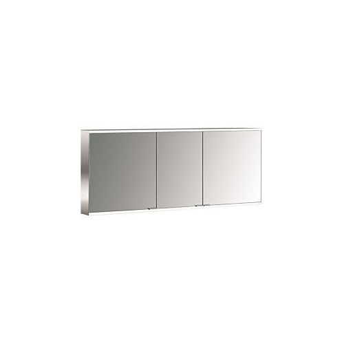 4018445141574 - Emco prime Aufputz-Lichtspiegelschrank 949706248 1600x700mm 3-türig aluminium spiegel 4018445141574 - Emco prime Aufputz-Lichtspiegelschrank 949706248 1600x700mm 3-türig aluminium spiegel