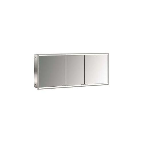 4018445141840 - Emco prime Unterputz-Lichtspiegelschrank 949706258 1600x730mm 3-türig aluminium spiegel 4018445141840 - Emco prime Unterputz-Lichtspiegelschrank 949706258 1600x730mm 3-türig aluminium spiegel