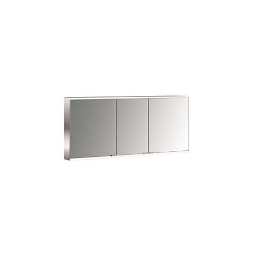 4018445141543 - Emco prime Aufputz-Lichtspiegelschrank 949706249 1400x700mm 3-türig aluminium spiegel 4018445141543 - Emco prime Aufputz-Lichtspiegelschrank 949706249 1400x700mm 3-türig aluminium spiegel