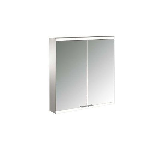 4018445141390 - Emco prime Aufputz-Lichtspiegelschrank 949706223 600x700mm 2-türig aluminium spiegel 4018445141390 - Emco prime Aufputz-Lichtspiegelschrank 949706223 600x700mm 2-türig aluminium spiegel