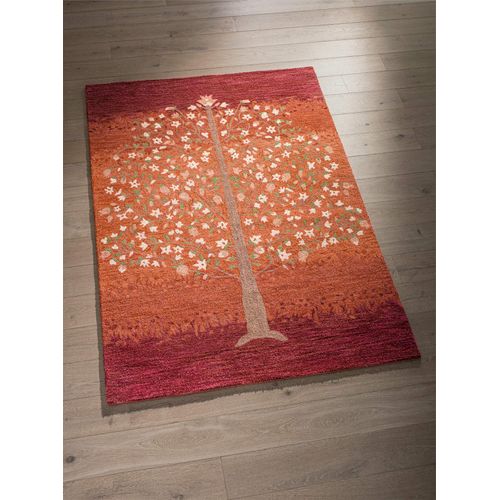 8902813007004 - Teppich HEINE HOME Teppiche Gr B L 70 cm x 140 cm 9 mm 1 St orange (terra) Kurzflor-Teppiche