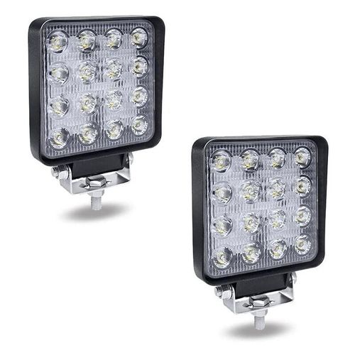 0762418429469 - Led Arbeitsscheinwerfer 248W Quadrat 12V Zusatzscheinwerfer 4320LM Offroad Reflektor Flutlicht Scheinwerfer Kaltweiß Arbeitslampe für suv utv atv