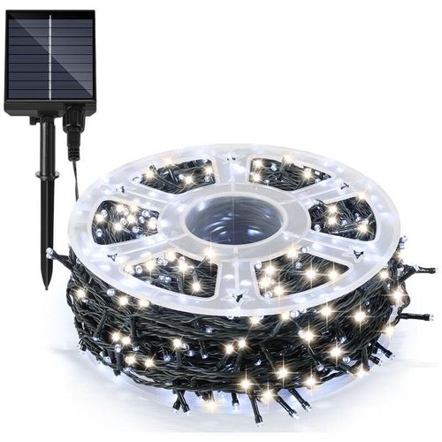 9311835580461 - Solar Lichterkette Lichtschlauch led Lichterkette led Lichtervorhang Party Garten Innen Außen Deko Weihnachtsbeleuchtung 80M 800LEDs Kaltweiß 2 Stück