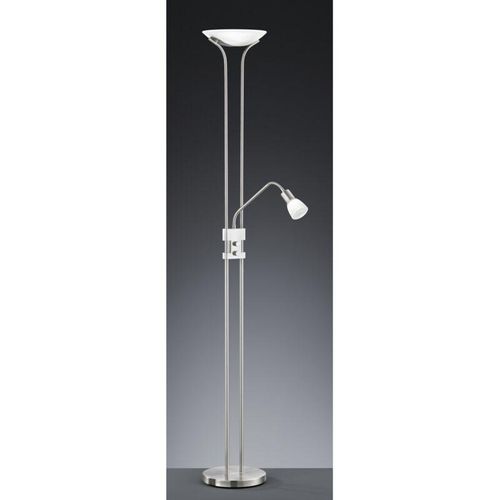 8055303885139 - Iperbriko - LED-Stehlampe mit dimmbarem Lesespot Santo ii Nickel Trio Lighting 8055303885139 - Iperbriko - LED-Stehlampe mit dimmbarem Lesespot Santo ii Nickel Trio Lighting