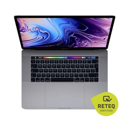 2050010624077 - MacBook Pro 15 2018 MacBook Refurbished (sehr gut) 391 cm (154 Zoll) Intel® Core™ i7 i7-8850H 16 GB 512 GB SSD AMD Radeon Pro 560X MacOS Spacegrau