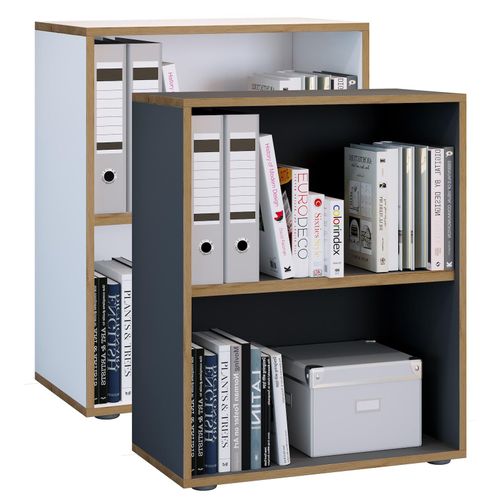 4051814443855 - Aktenregal Holzregal stehend platzsparender Aktenschrank Maße ca H 74 x B 60 x T 33 cm Elegantes Regal Büroregal ¿ Salia 2fach B 60 cm Gr 60 weiß B60cm H74cm T33cm Holzwerkstoff Holz Spanplatte Regale 4051814443855 - Aktenregal Holzregal stehend platzsparender Aktenschrank Maße ca H 74 x B 60 x T 33 cm Elegantes Regal Büroregal ¿ Salia 2fach B 60 cm Gr 60 weiß B60cm H74cm T33cm Holzwerkstoff Holz Spanplatte Regale