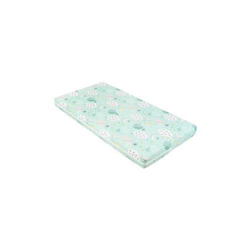 3801107030221 - Kikkaboo Babybett Matratze Fantasia Plus 120 x 60cm Reißverschluss Baumwollbezug grün 3801107030221 - Kikkaboo Babybett Matratze Fantasia Plus 120 x 60cm Reißverschluss Baumwollbezug grün