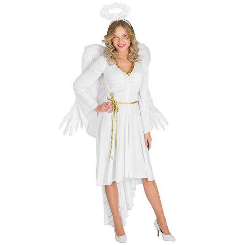 4260490485107 - tectake® Frauenkostüm sexy X-Mas Angel