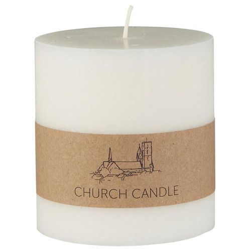 5709898365608 - Rustikale Kirchenkerze Höhe 10 Ø 96 cm Weiß 5709898365608 - Rustikale Kirchenkerze Höhe 10 Ø 96 cm Weiß