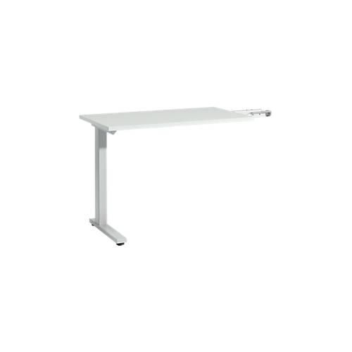 4251898811926 - Select Anbautisch Start Off f T-Fuß rechteckig B 1000 x T 600 x H 735 mm lichtgrau 4251898811926 - Select Anbautisch Start Off f T-Fuß rechteckig B 1000 x T 600 x H 735 mm lichtgrau