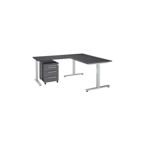 4251898812374 - Select 3-tlg Büromöbelset Schreibtisch Start Off Rechteck T-Fuß B 1800 x T 800 x H 735 mm 4251898812374 - Select 3-tlg Büromöbelset Schreibtisch Start Off Rechteck T-Fuß B 1800 x T 800 x H 735 mm