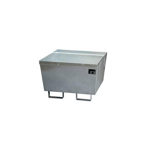 4052462017313 - eurokraft pro Stahl-Auffangwanne mit Randprofilierung LxBxH 800 x 800 x 545 mm ohne Rost feuerverzinkt 4052462017313 - eurokraft pro Stahl-Auffangwanne mit Randprofilierung LxBxH 800 x 800 x 545 mm ohne Rost feuerverzinkt