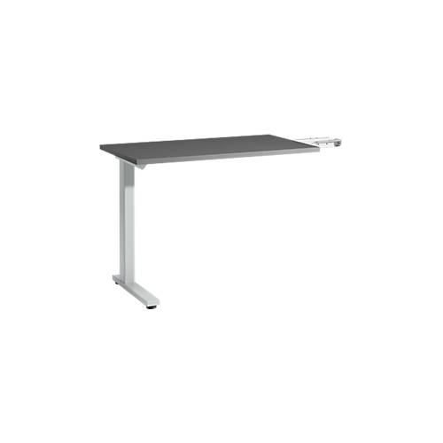 4251898811940 - Select Anbautisch Start Off f T-Fuß rechteckig B 1000 x T 600 x H 735 mm graphit 4251898811940 - Select Anbautisch Start Off f T-Fuß rechteckig B 1000 x T 600 x H 735 mm graphit