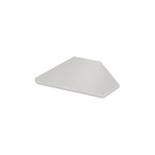 4250510819357 - Winkelplatte 90° B 800 x T 800 mm lichtgrau