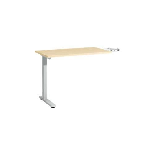 4251898811957 - Select Anbautisch Start Off f T-Fuß rechteckig B 1000 x T 600 x H 735 mm ahorn 4251898811957 - Select Anbautisch Start Off f T-Fuß rechteckig B 1000 x T 600 x H 735 mm ahorn