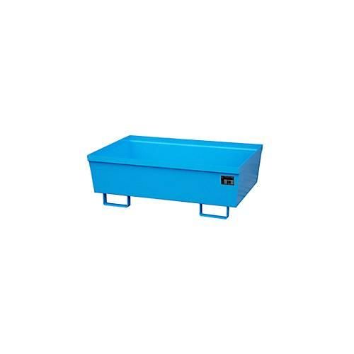 4052462017351 - eurokraft pro Stahl-Auffangwanne mit Randprofilierung LxBxH 1200 x 800 x 415 mm ohne Rost blau RAL 5012 4052462017351 - eurokraft pro Stahl-Auffangwanne mit Randprofilierung LxBxH 1200 x 800 x 415 mm ohne Rost blau RAL 5012