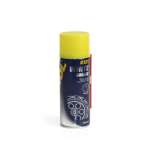 4036021881218 - Weißes Lithiumfett 450 ml Schmierstoff Fettspray Sprühfett Lithium Fett Schmierfett 450 ml kfz - Mannol