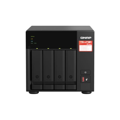 4713213518847 - QNAP TurboStation TS-473A-8G 4 Einschübe NAS-Server Leergehäuse (TS-473A-8G)