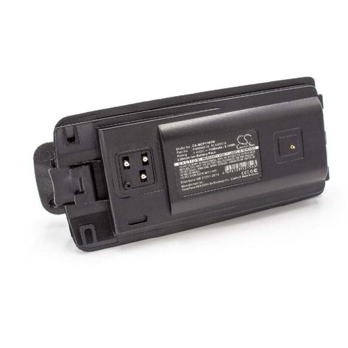 4069099507902 - 1x Akku Ersatz für Motorola RLN6305B RLN6305C RLN6305D für Funkgerät Walkie Talkie (1100 mAh 74 v Li-Ion) + Gürtelclip - Vhbw