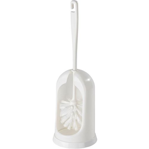 4008838105443 - Klo Bürste Toiletten Garnitur Kunststoff Halter Standard Weiß modern - weiss - Wenko