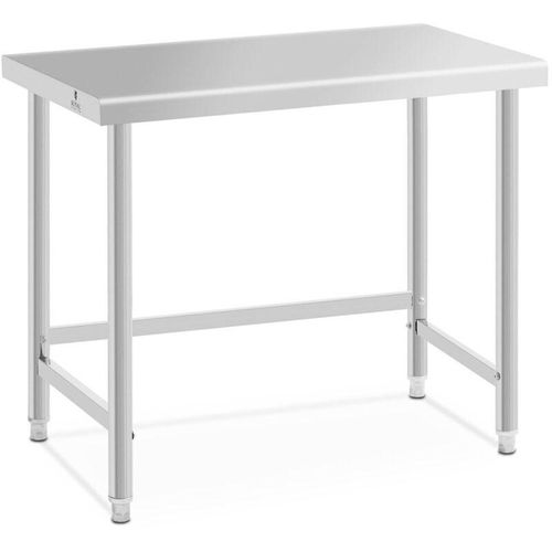 4062859093776 - Royal Catering - Gastro Edelstahl Arbeitstisch Edelstahltisch Zerlegetisch 100 x 60 cm 90 kg