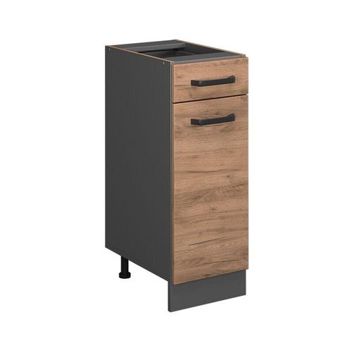 4066731396320 - Küchenschrank mit Schublade R-Line Goldkraft Eiche 30 cm ap Marmor Vicco 4066731396320 - Küchenschrank mit Schublade R-Line Goldkraft Eiche 30 cm ap Marmor Vicco