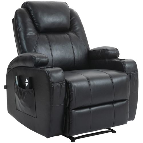 4251756452971 - Sessel Hepler Mit Massagefunktion I Verstellbare Rückenlehne Mit Fußstütze Und Getränkehalter I TV-Sessel Mit Wärmefunktion Und Remote