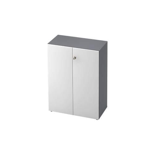 4032062157916 - Aktenschrank TOPAS LINE 3 Ordnerhöhen Türen abschließbar graphit weiß 4032062157916 - Aktenschrank TOPAS LINE 3 Ordnerhöhen Türen abschließbar graphit weiß