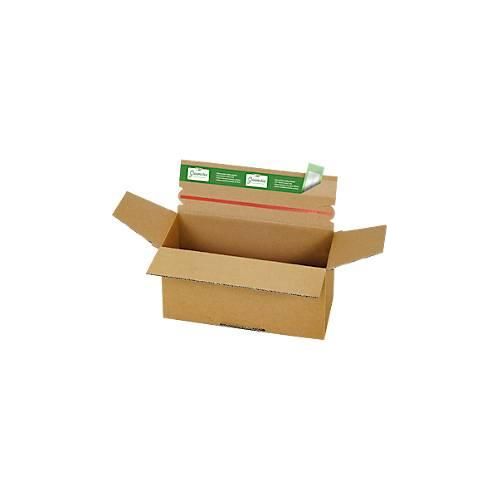 4055453005856 - Versandkartons Grünmarie® 200 x 100 x 100 mm palettenoptimiert Automatikboden bis 20 kg 100 % recycelbar FSC®-Wellpappe braun 20 Stück 4055453005856 - Versandkartons Grünmarie® 200 x 100 x 100 mm palettenoptimiert Automatikboden bis 20 kg 100 % recycelbar FSC®-Wellpappe braun 20 Stück