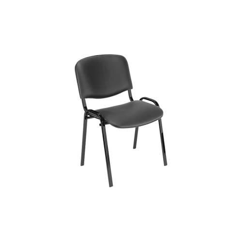 5901747072174 - Stapelstuhl ISO Basic Kunstleder Gestell schwarz 5901747072174 - Stapelstuhl ISO Basic Kunstleder Gestell schwarz