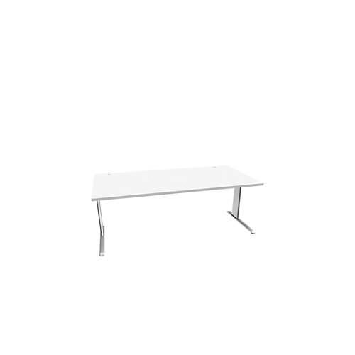 4250510838341 - Pure Schreibtisch PLANOVA BASIC Rechteck C-Fuß B 2000 x T 1000 x H 717 mm weiß + Kabelkanal 4250510838341 - Pure Schreibtisch PLANOVA BASIC Rechteck C-Fuß B 2000 x T 1000 x H 717 mm weiß + Kabelkanal