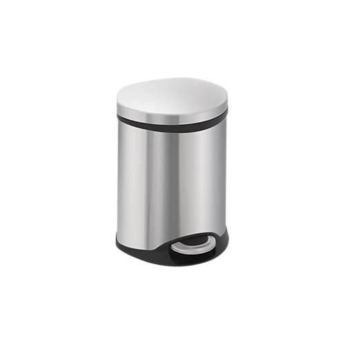 8713631650286 - EKO Tretabfallsammler muschelförmig Volumen 50 l HxBxT 705 x 406 x 406 mm Korpus Edelstahl 8713631650286 - EKO Tretabfallsammler muschelförmig Volumen 50 l HxBxT 705 x 406 x 406 mm Korpus Edelstahl