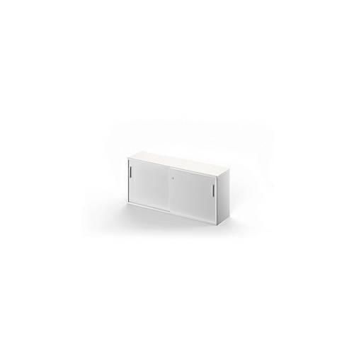 4051273725851 - Genius Beistellschrank TETRIS SOLID 2 OH in Schreibtischhöhe B 1600 mm 25 mm Abdeckplatte weiß 4051273725851 - Genius Beistellschrank TETRIS SOLID 2 OH in Schreibtischhöhe B 1600 mm 25 mm Abdeckplatte weiß