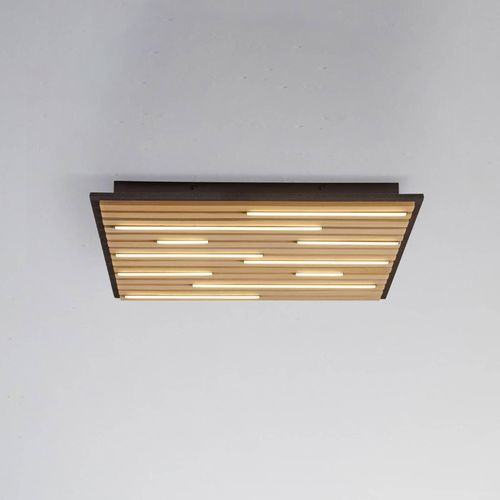 4012248385388 - Paul Neuhaus Smart-LED-Deckenlampe Q-Akustik Holz 62 x 62 cm