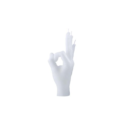 4779040571677 - Formkerze »Mandatus Candle Hand OK«
