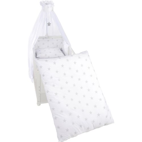 4005317287638 - roba® Himmelbettgarnitur »Little Stars« 4tlg mit Bettwäsche Nestchen und Himmel 4005317287638 - roba® Himmelbettgarnitur »Little Stars« 4tlg mit Bettwäsche Nestchen und Himmel