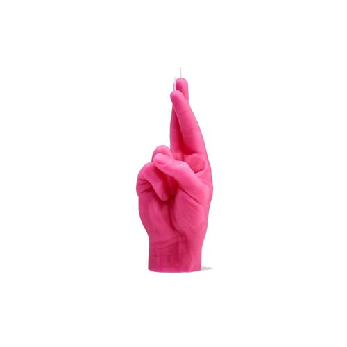 4779040570878 - Formkerze »Mandatus Candle Hand Crossed Fingers«